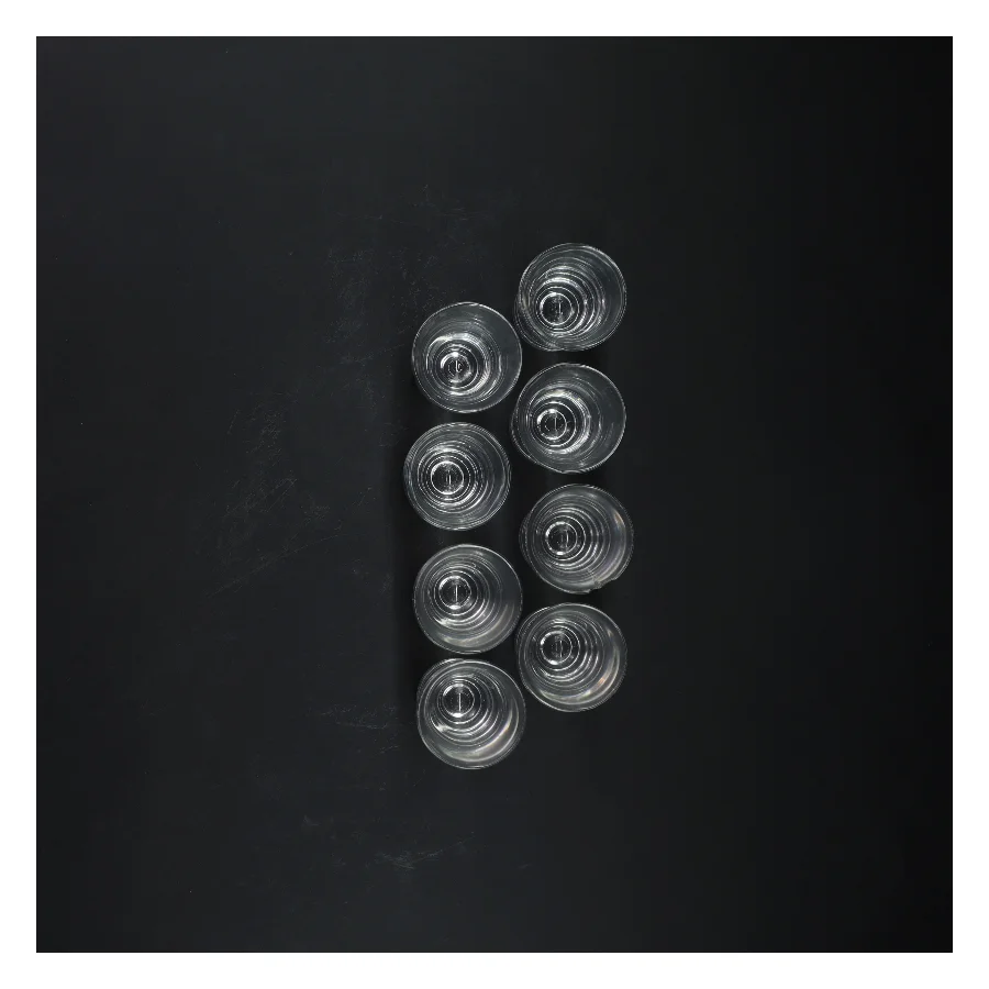 Shots glas, 8 styk (str. 8 styk, 7 cm)