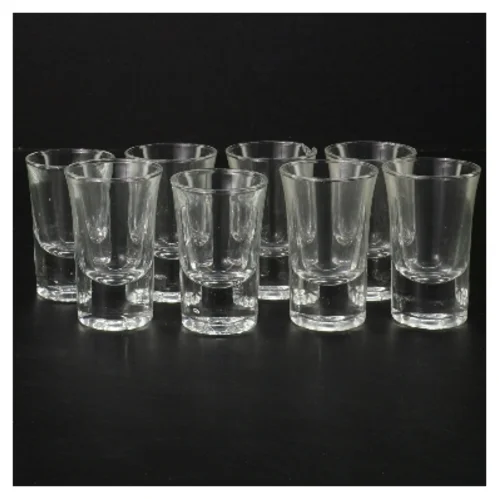 Shots glas, 8 styk (str. 8 styk, 7 cm)