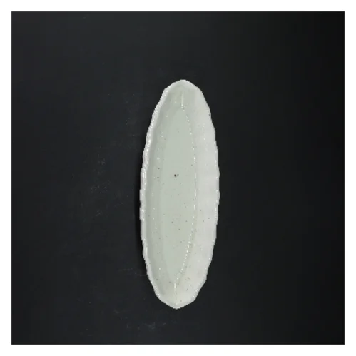 Oval fad i keramik, 3 styk fra Point (str. 3 styk, 25 cm)