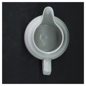 Hvid kande (str. 9 cm)