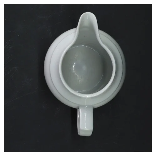 Hvid kande (str. 9 cm)