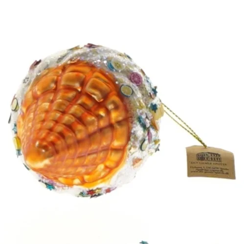 Julepynt isvaffel ornament fra Det Gamle Apotek (str. 14 cm)