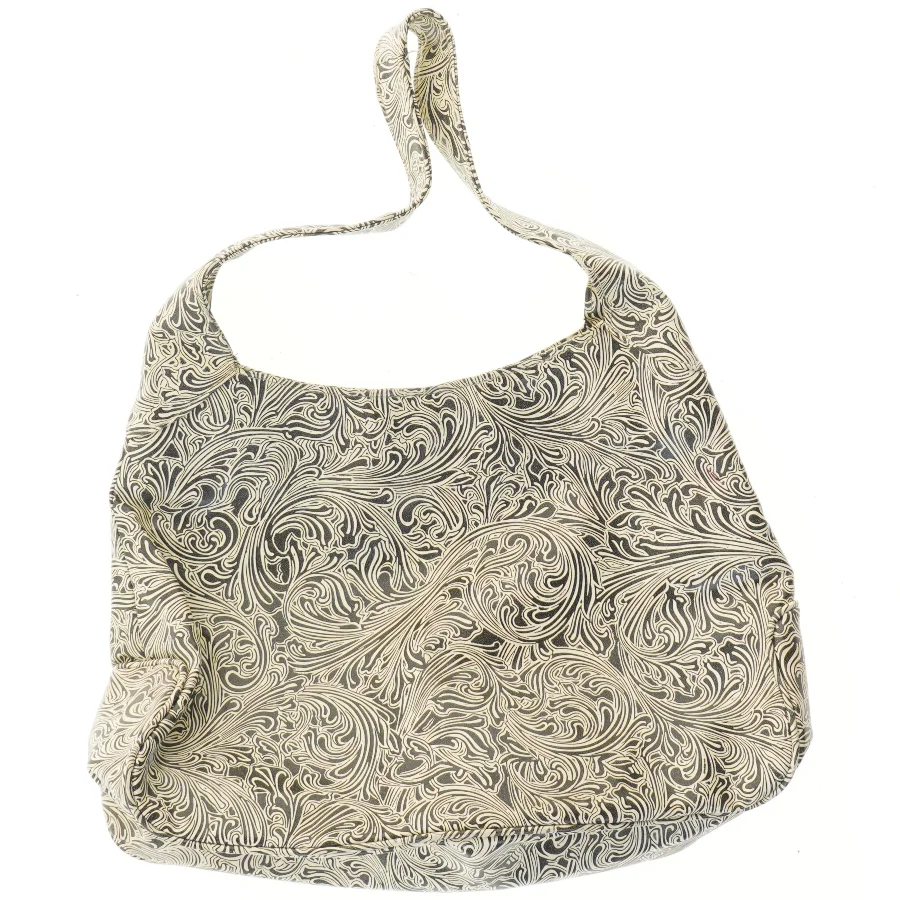 Stof håndtaske med mønster (str. 38x26 cm)