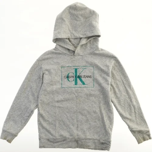 Grå hættetrøje fra Calvin Klein (str. 152)