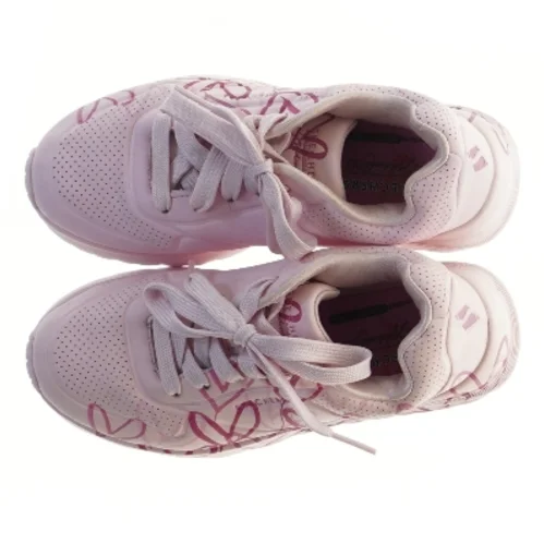 Skechers børnesko med hjerteprint fra Skechers (str. 31 )