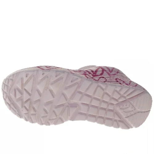 Skechers børnesko med hjerteprint fra Skechers (str. 31 )