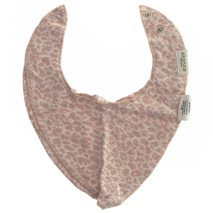 Babyleopardprint hagesmæk fra MartMarc (str. 19x25 cm)