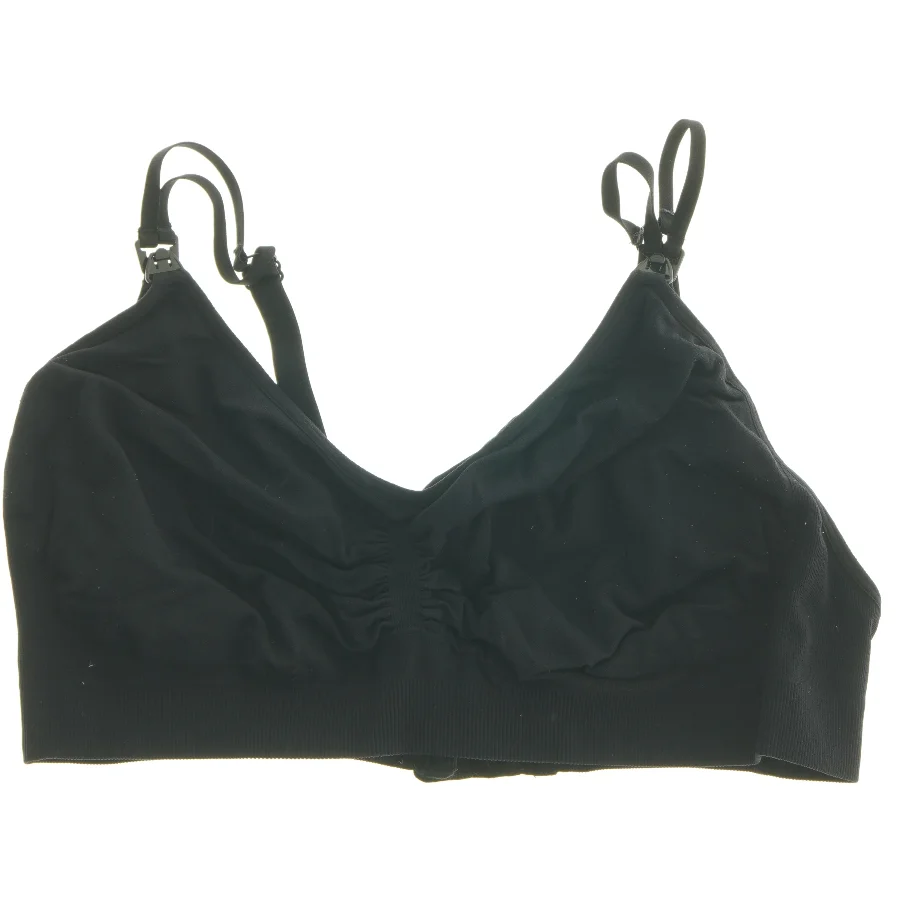 Sort bh med justerbare stropper fra Lindex (str. 2xl cm)
