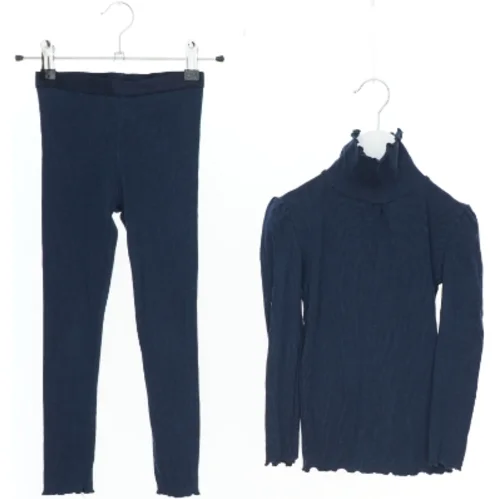 Mørkeblå trøje og leggings sæt fra Pomp de Lux (str. 110)