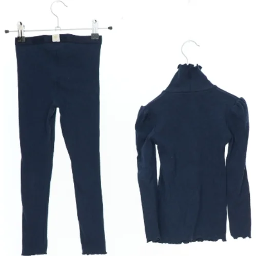 Mørkeblå trøje og leggings sæt fra Pomp de Lux (str. 110)