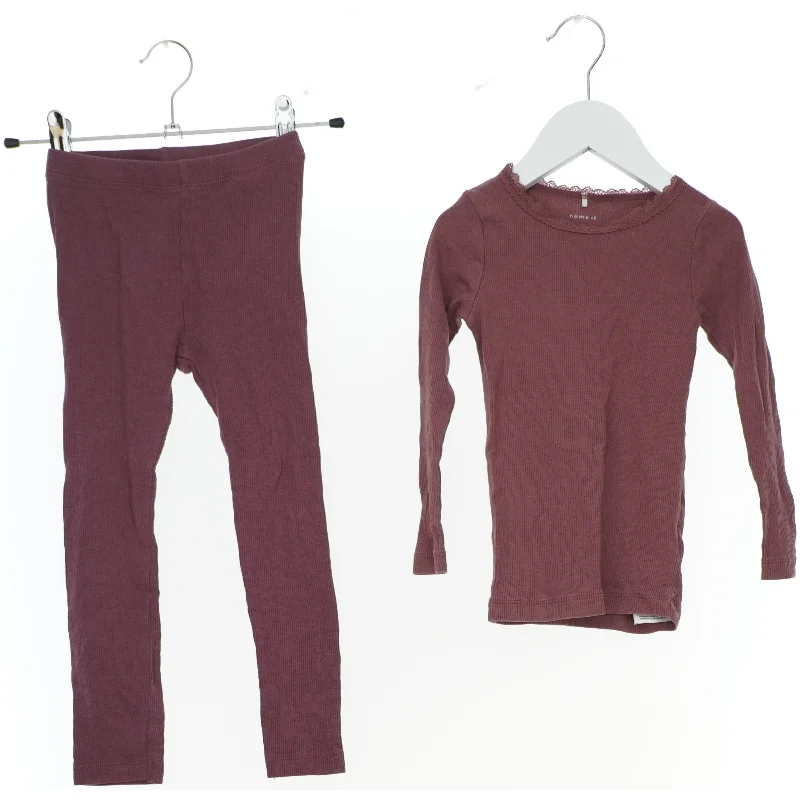 sæt, børnetøj fra Name It (str. 98 cm)