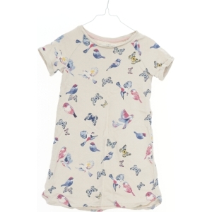 Kjole med fugle og sommerfugle mønster fra H&M (str. 110)