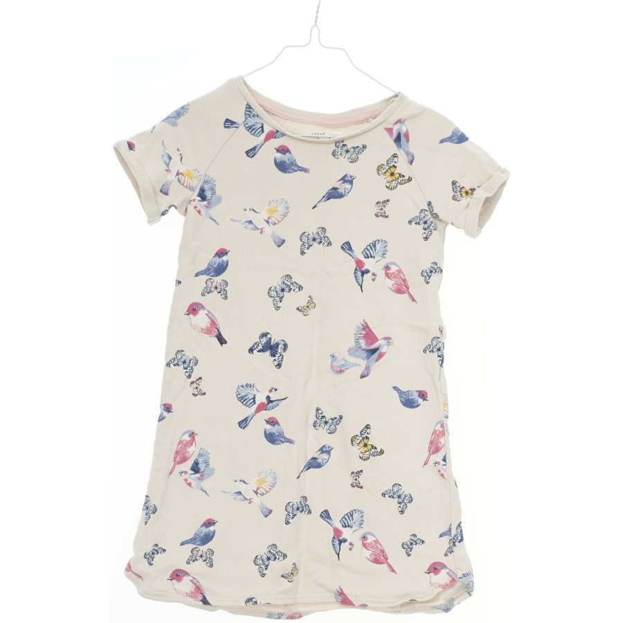 Kjole med fugle og sommerfugle mønster fra H&M (str. 110)