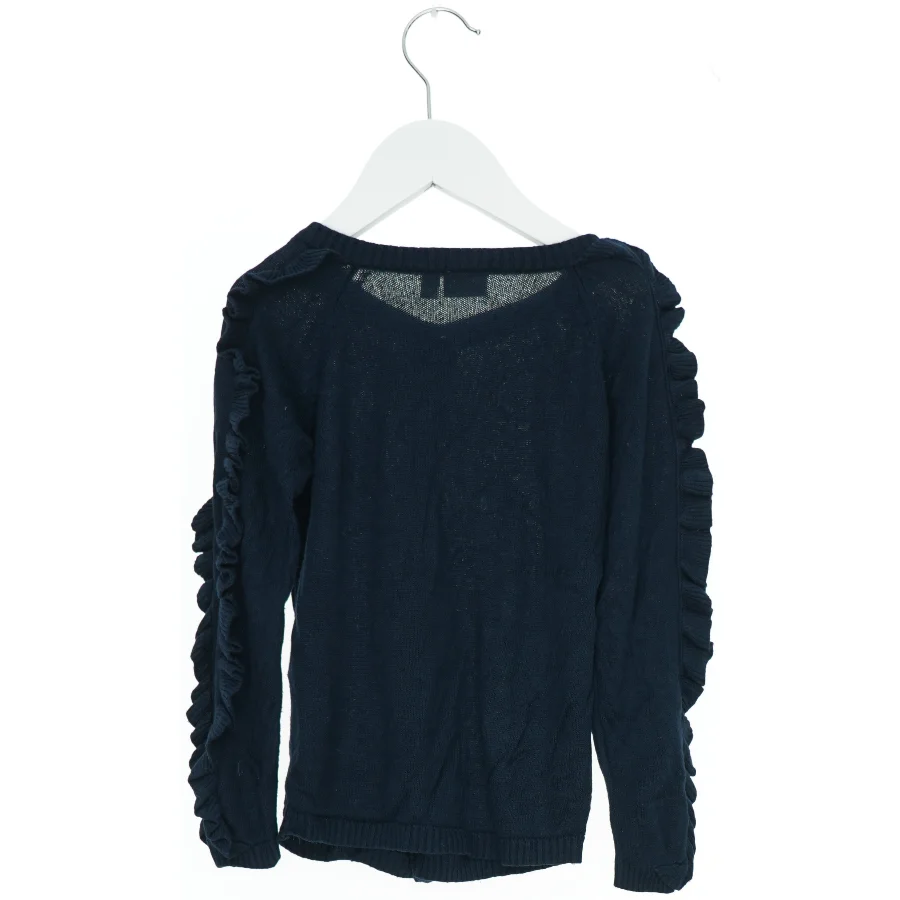 Mørkeblå cardigan med knapper fra Name It (str. 104)