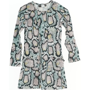 Langærmet kjole med slangeprint fra Molo (str. 110)