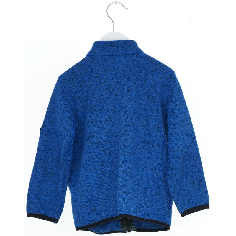 Blå fleece jakke med lynlåse fra VRS (str. 104)