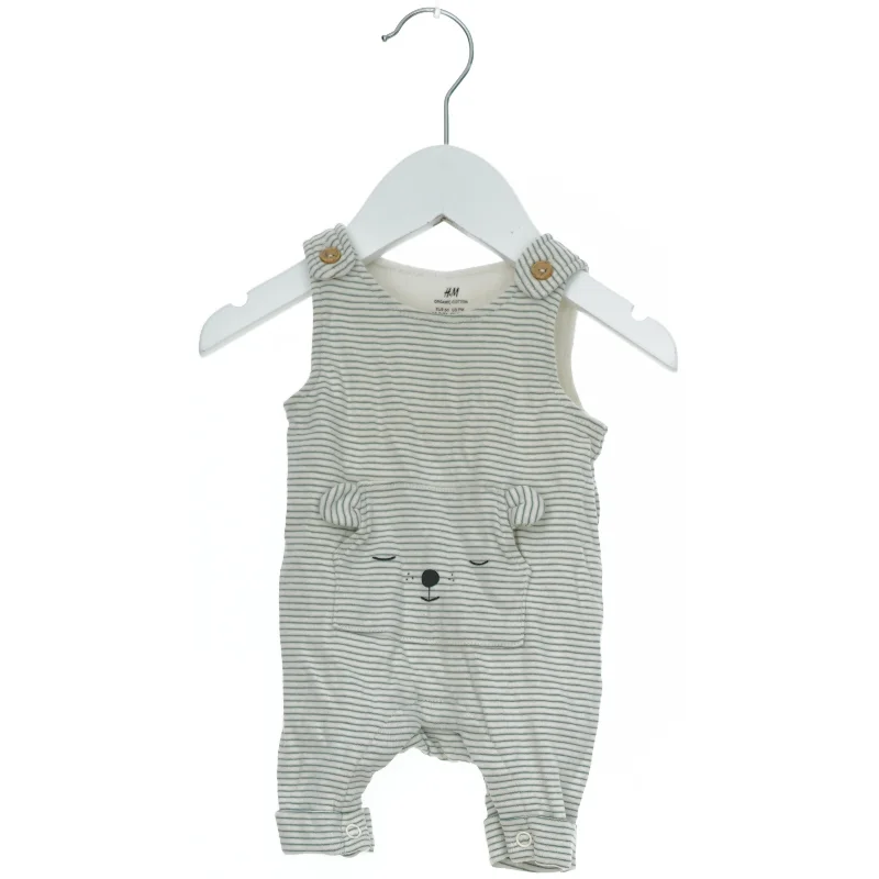 Baby buksedragt med striber fra H&M (str. 50)