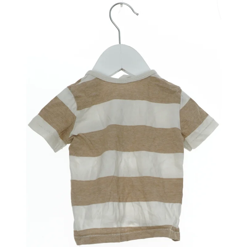 Kortærmet stribet t-shirt med lomme fra H&M (str. 68)