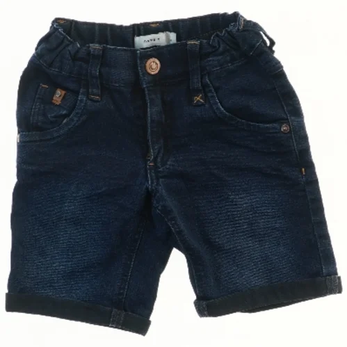 Mørkeblå denim shorts til børn fra Name It (str. 116)