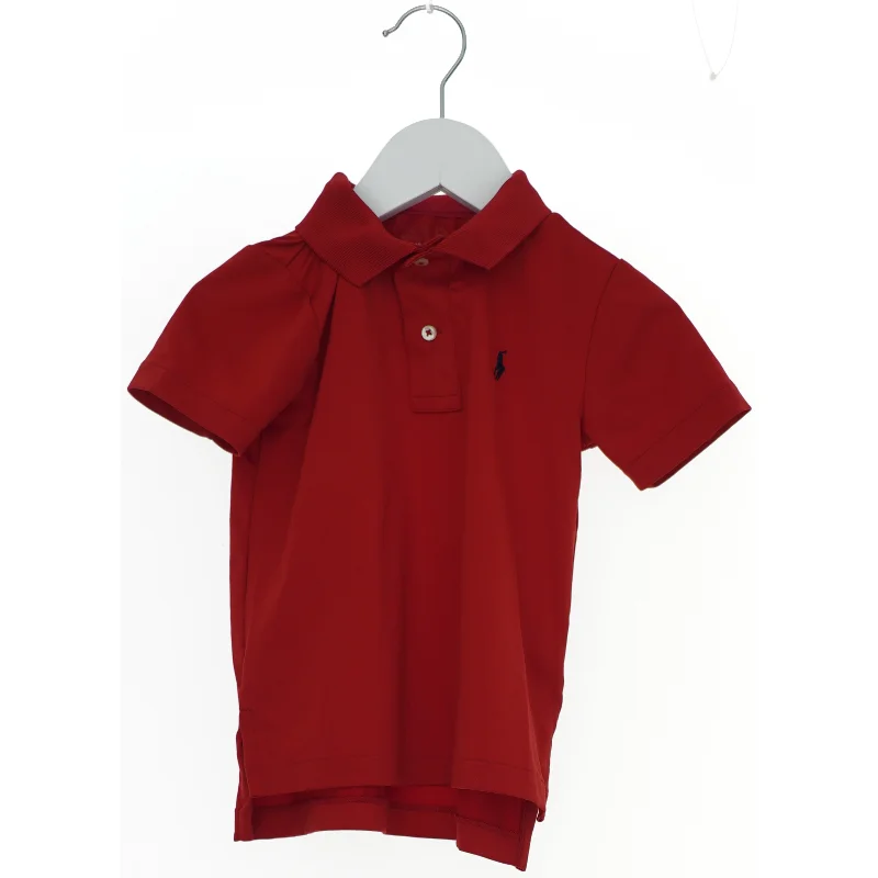 Rød poloshirt fra Polo (str. 92)