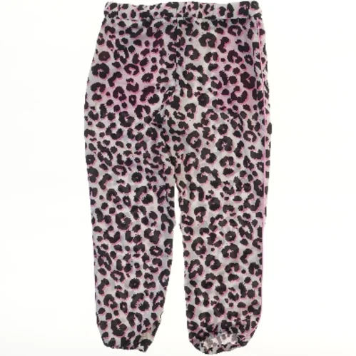 Leopardmønsterede bukser med pink snøre fra H&M (str. 134)