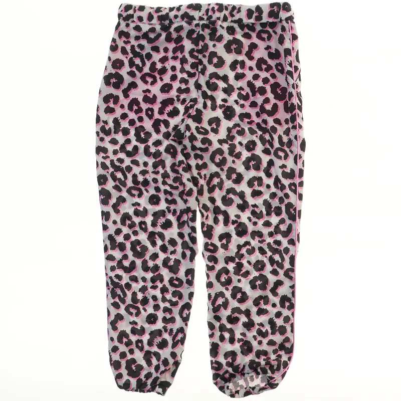 Leopardmønsterede bukser med pink snøre fra H&M (str. 134)