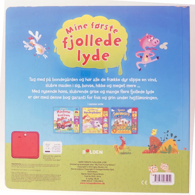 Mine første fjollede lyde af Oversat og bearbejdet af Fanny Bruun (Bog)