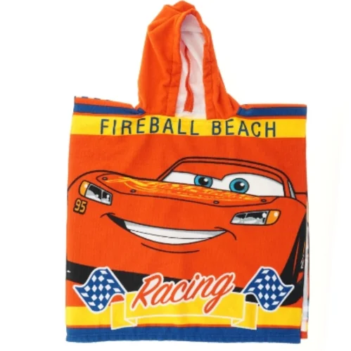 Hooded Cars badehåndklæde fra Disney (str. 60x60 cm)