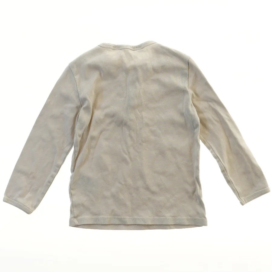 Langærmet bluse med knapper fra H&M (str. 98)