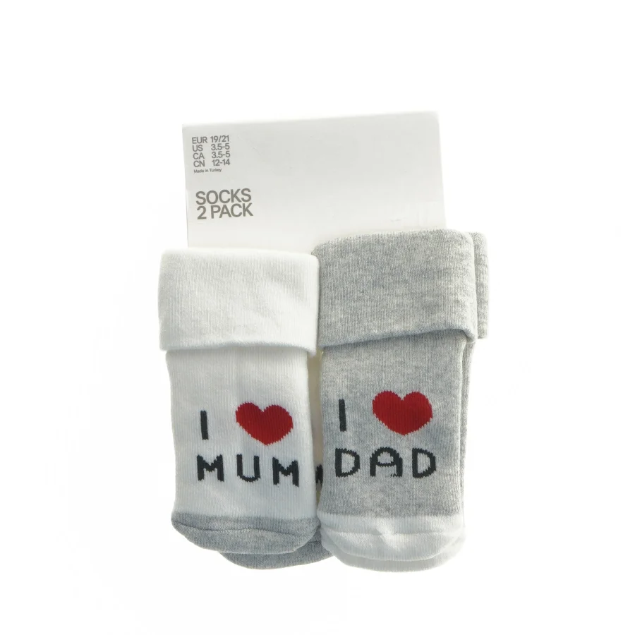 Baby sokker- 2 pak fra H&M (str. 21 )