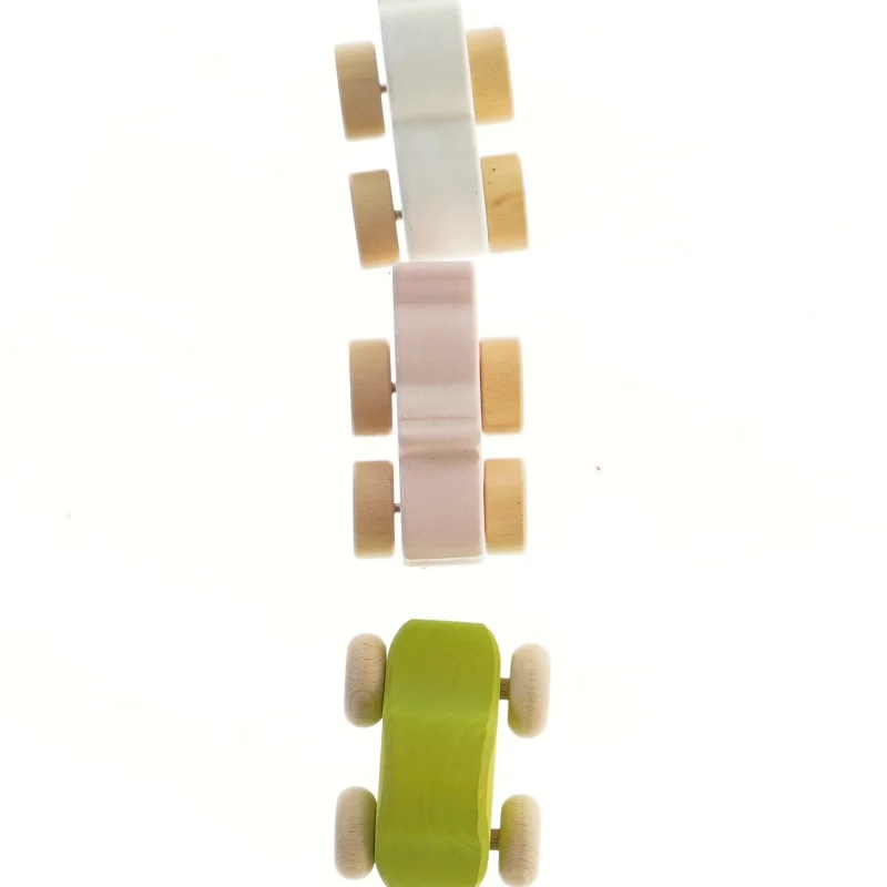 Trælegetøj på hjul fra New Classic Toys B.V. (str. 10 cm)