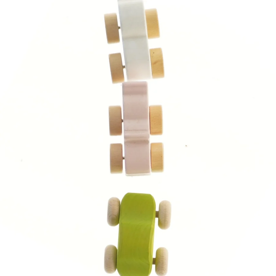 Trælegetøj på hjul fra New Classic Toys B.V. (str. 10 cm)