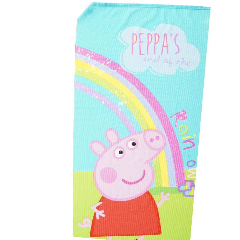 Peppa Pig badehåndklæde fra Peppa Pig (str. 135x70 cm)