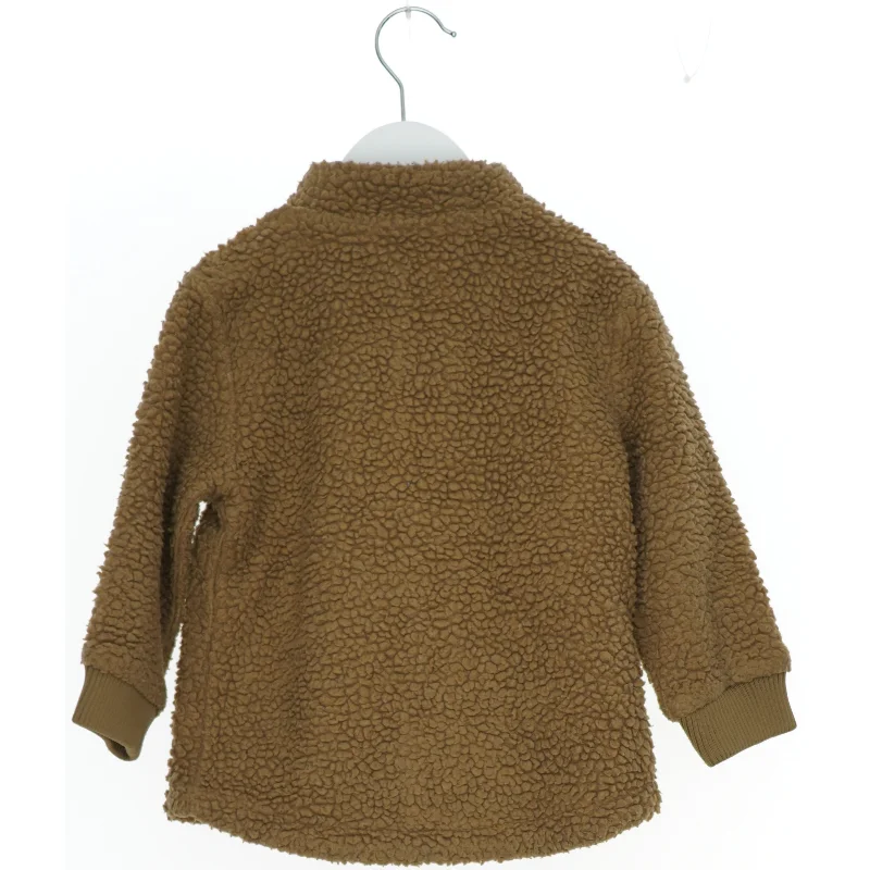 Brun fleecejakke til børn fra Petit (str. 92)