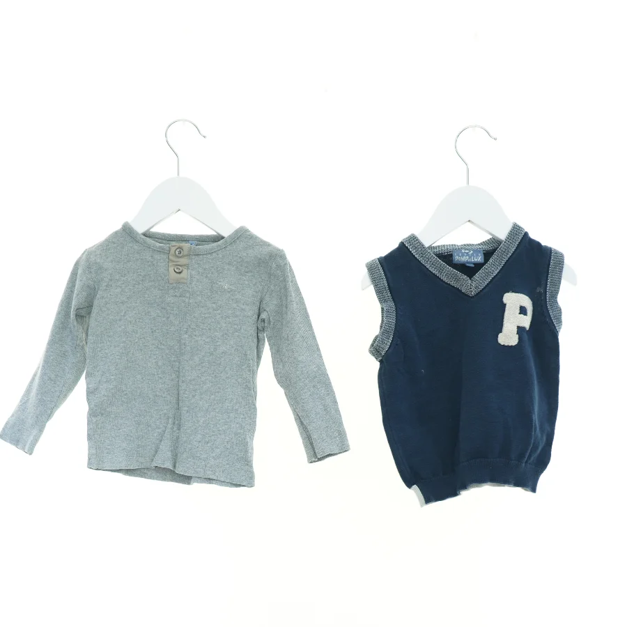 Bluse (2 stk.) fra Pomp de Lux (str. 86 cm)