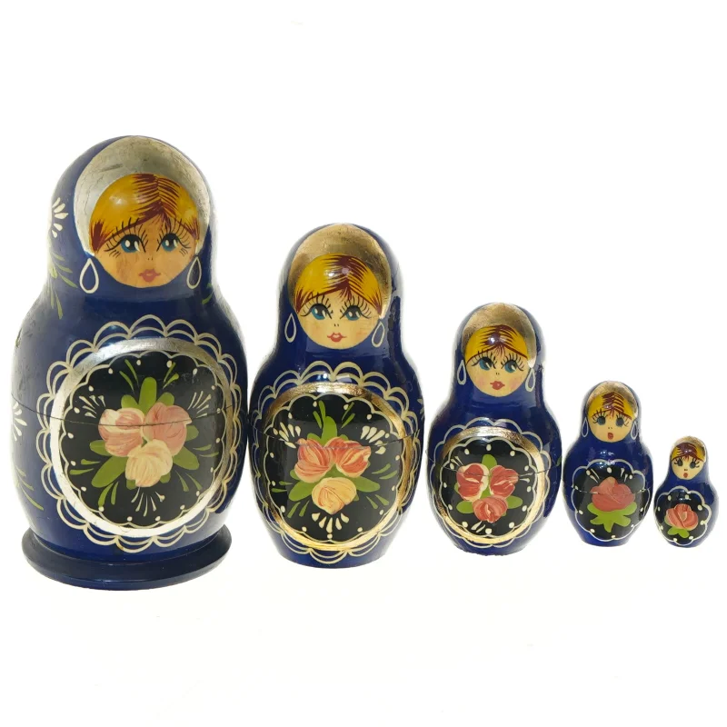 Matroska dukker sæt (str. 4-15 cm)