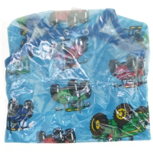 Baby bodystocking med traktorprint fra Småfolk (str. 68)