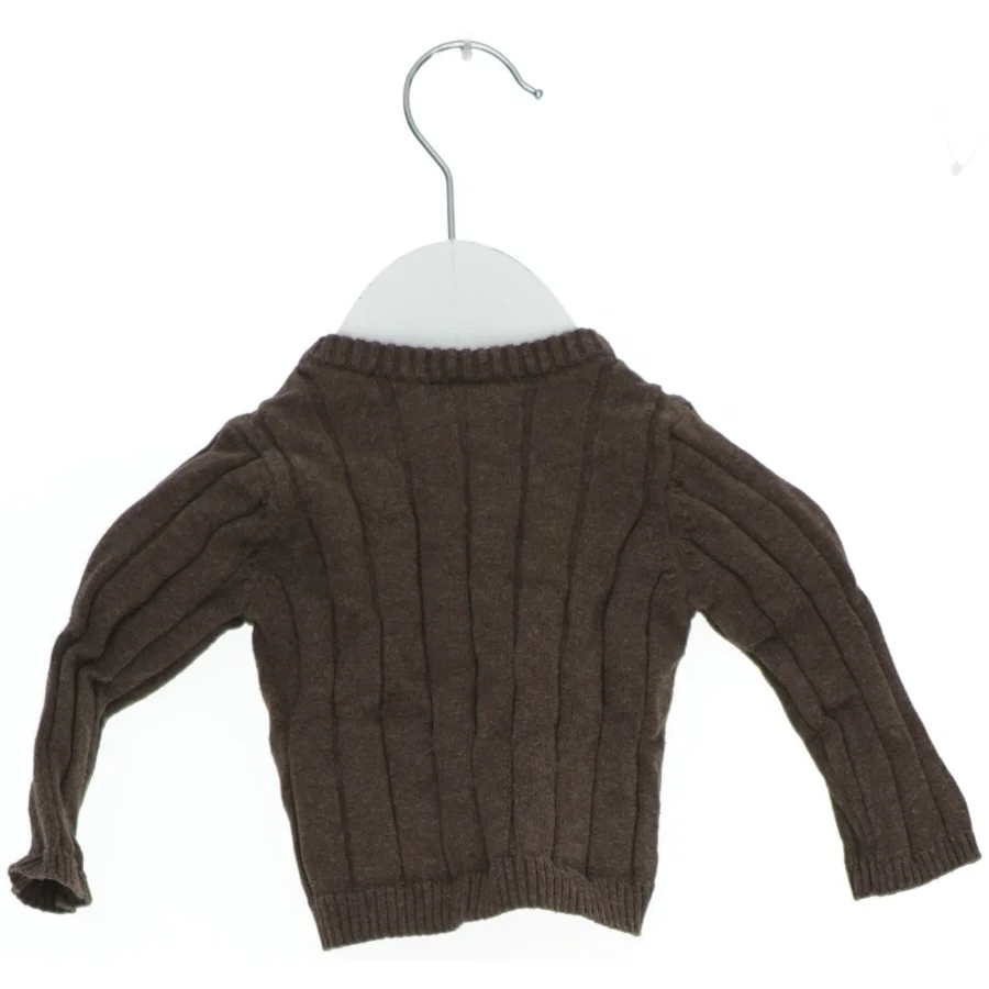 Brun cardigan til børn fra H&M (str. 56)