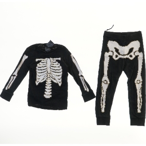 Skelet udklædning fra H&M (str. 98)
