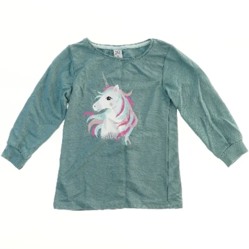 Langærmet bluse med enhjørning fra Kiki&koko (str. 116)