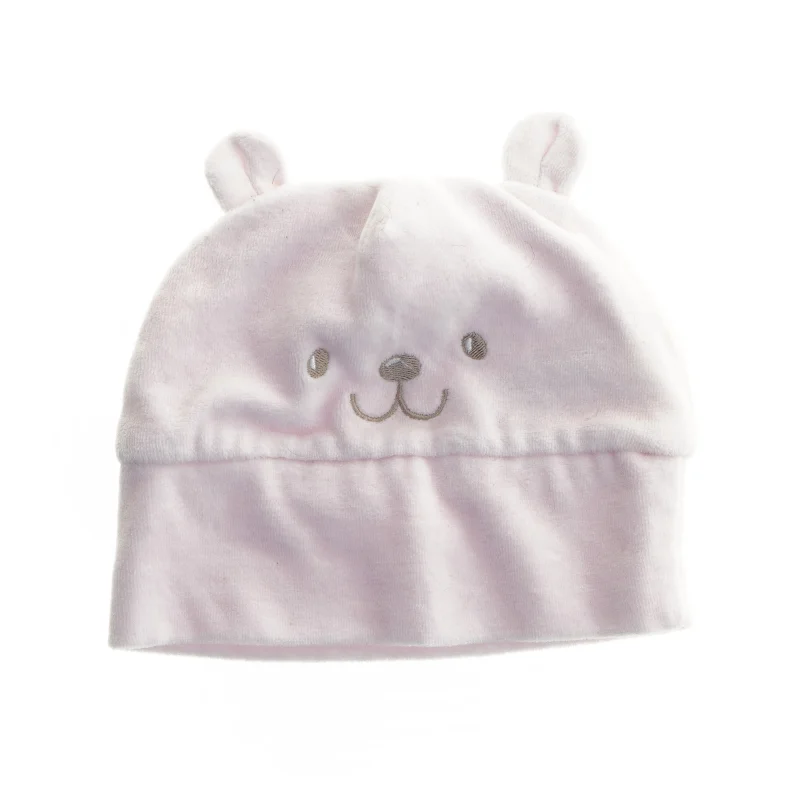 Babylegehat med bjørne motiv (str. Ø 20 cm)