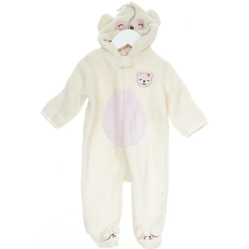 Fluffy baby heldragt med bamse motiv fra Baby Gear (str. 68)