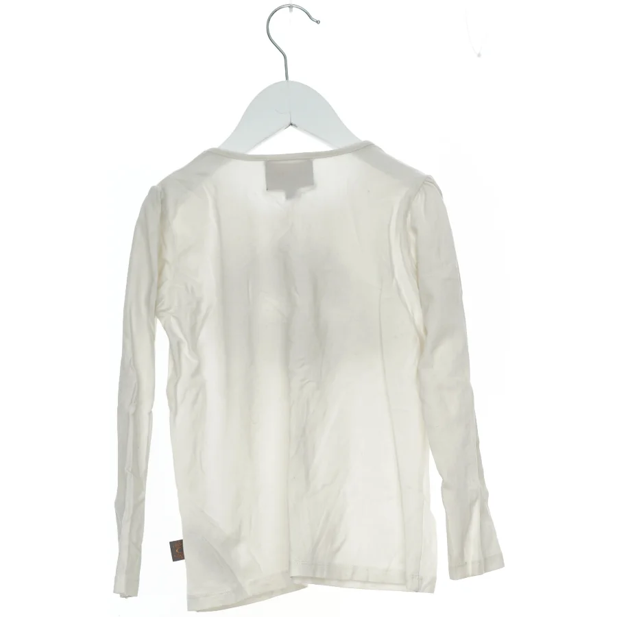 Langærmet bluse med paliet design fra Creamie (str. 116)