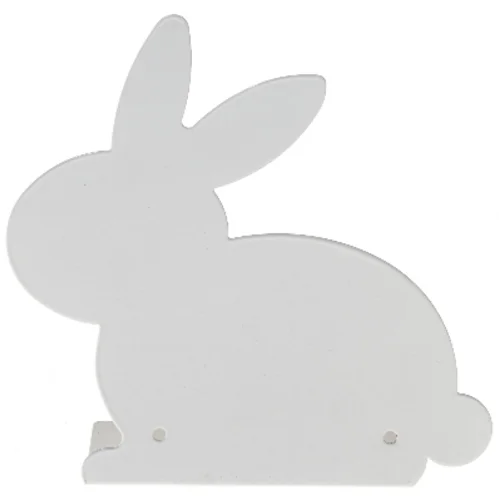 Bunny-design bogstøtte fra Søstrene Grene (str. 23x23 cm)