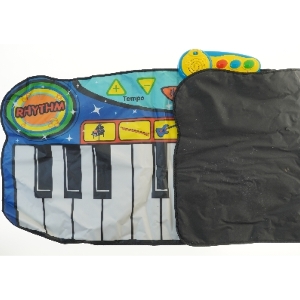 Elektronisk musikmåtte til børn (str. 160x75 cm)