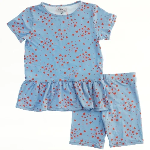 Børnesæt med top og shorts fra LIBERTÉ Ami (str. 122)