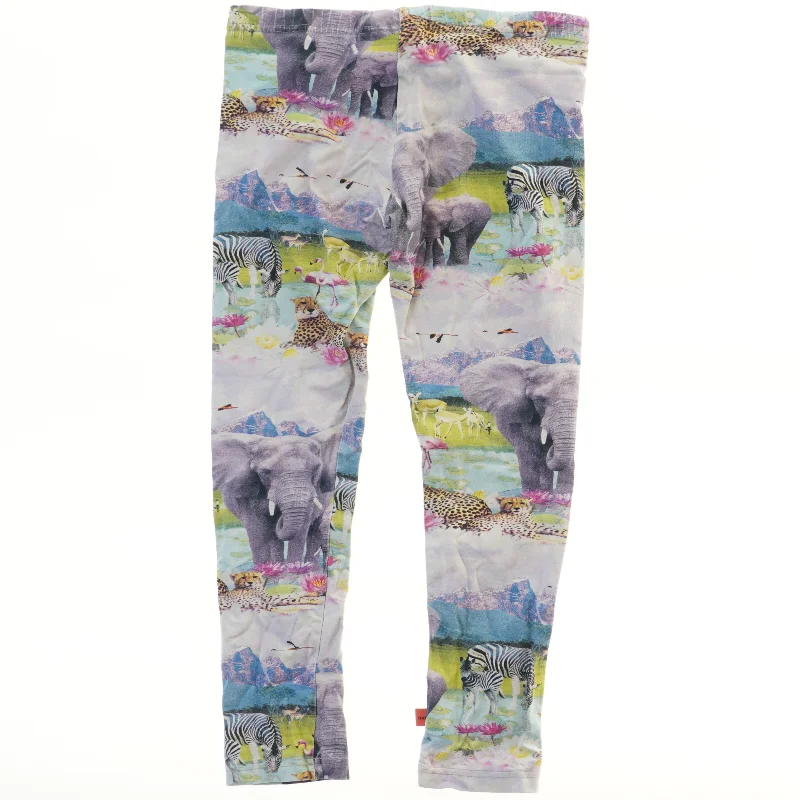 Børne leggings med dyreprint fra Molo (str. 128)