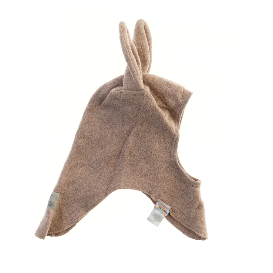 Uld baby elefanthue fra huttelihut (str. 38 cm)