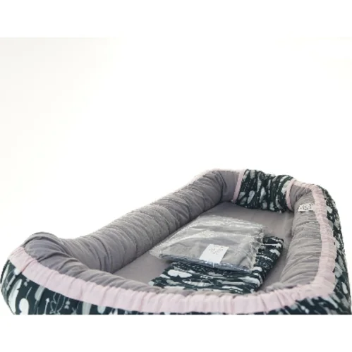 Babynest med aftageligt betræk fra Mama Milla (str. 90x53 cm)