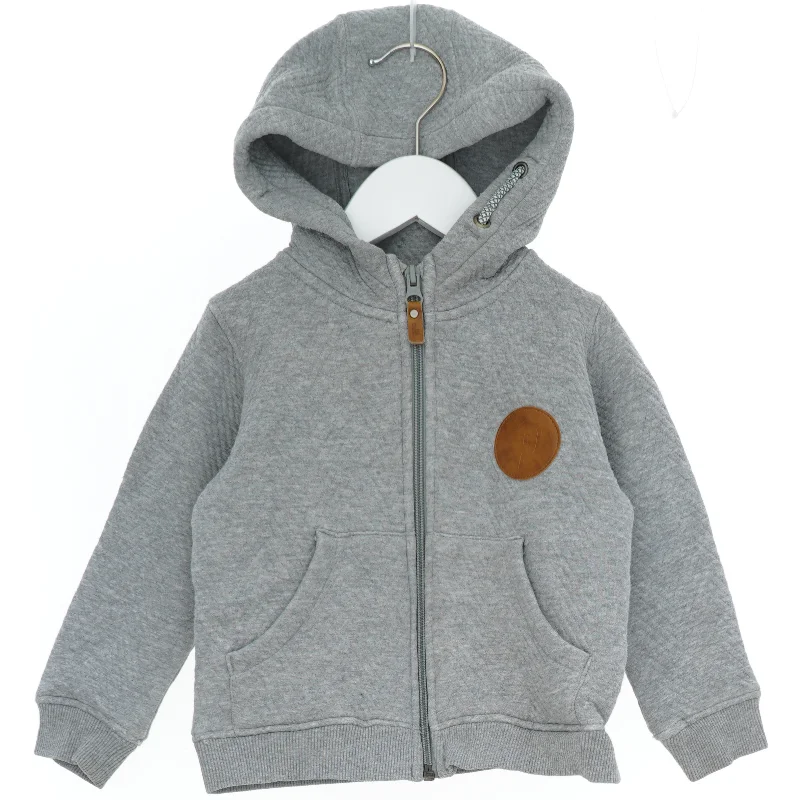 Grå Hættetrøje med Lynlås fra Pomp de Lux (str. 98)